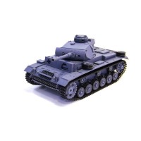 Р/У танк Heng Long 1/16 Panzerkampfwagen III (Германия) 2.4G RTR темно-серый