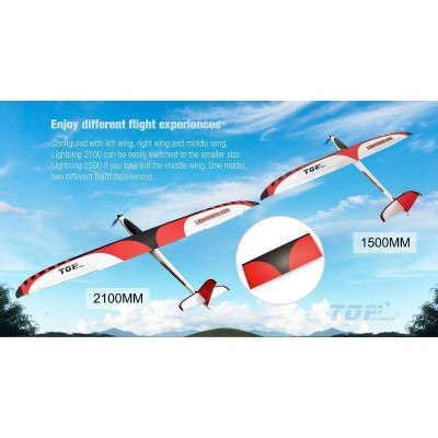 Радиоуправляемый планер Top RC Lightning 2100 (Propeller Power System) 2100мм KIT