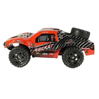 Радиоуправляемый шорт-корс Remo Hobby Rocket Brushless V2.0 (красный) 4WD 2.4G 1/16 RTR