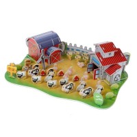 3D пазл из пенокартона РАНЧО (57 деталей) 3D пазл из пенокартона РАНЧО (57 деталей)