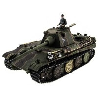 Р/У танк Taigen 1/16 Panther type F с ИК пушкой HC версия, башня на 360, подшипники в ред, 2.4G RTR