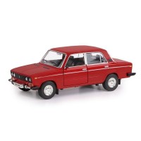 Машина "АВТОПАНОРАМА" ВАЗ 2106, 1/22, красный, инерция, в/к 24,5*12,5*10,5 см Машина "АВТОПАНОРАМА" ВАЗ 2106, 1/22, красный, инерция, в/к 24,5*12,5*10,5 см