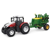 Р/У фермерский трактор Korody с зерновой сеялкой 1/24 2.4G 6CH RTR Р/У фермерский трактор Korody с зерновой сеялкой 1/24 2.4G 6CH RTR