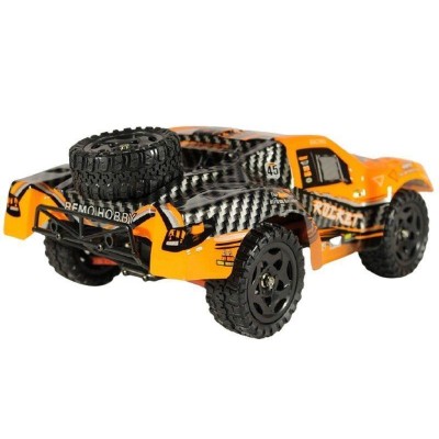 Радиоуправляемый шорт-корс Remo Hobby Rocket UPGRADE V2.0 (оранжевый) 4WD 2.4G 1/16 RTR