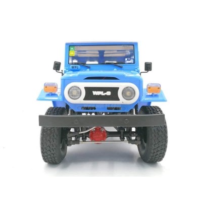 Радиоуправляемая машина WPL японский внедорожник FJ40 (голубая) 4WD 2.4G 1/16 KIT