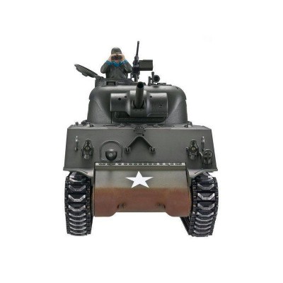 Р/У танк Torro Sherman M4A3, 1/16  2.4G, ИК-пушка, деревянная коробка