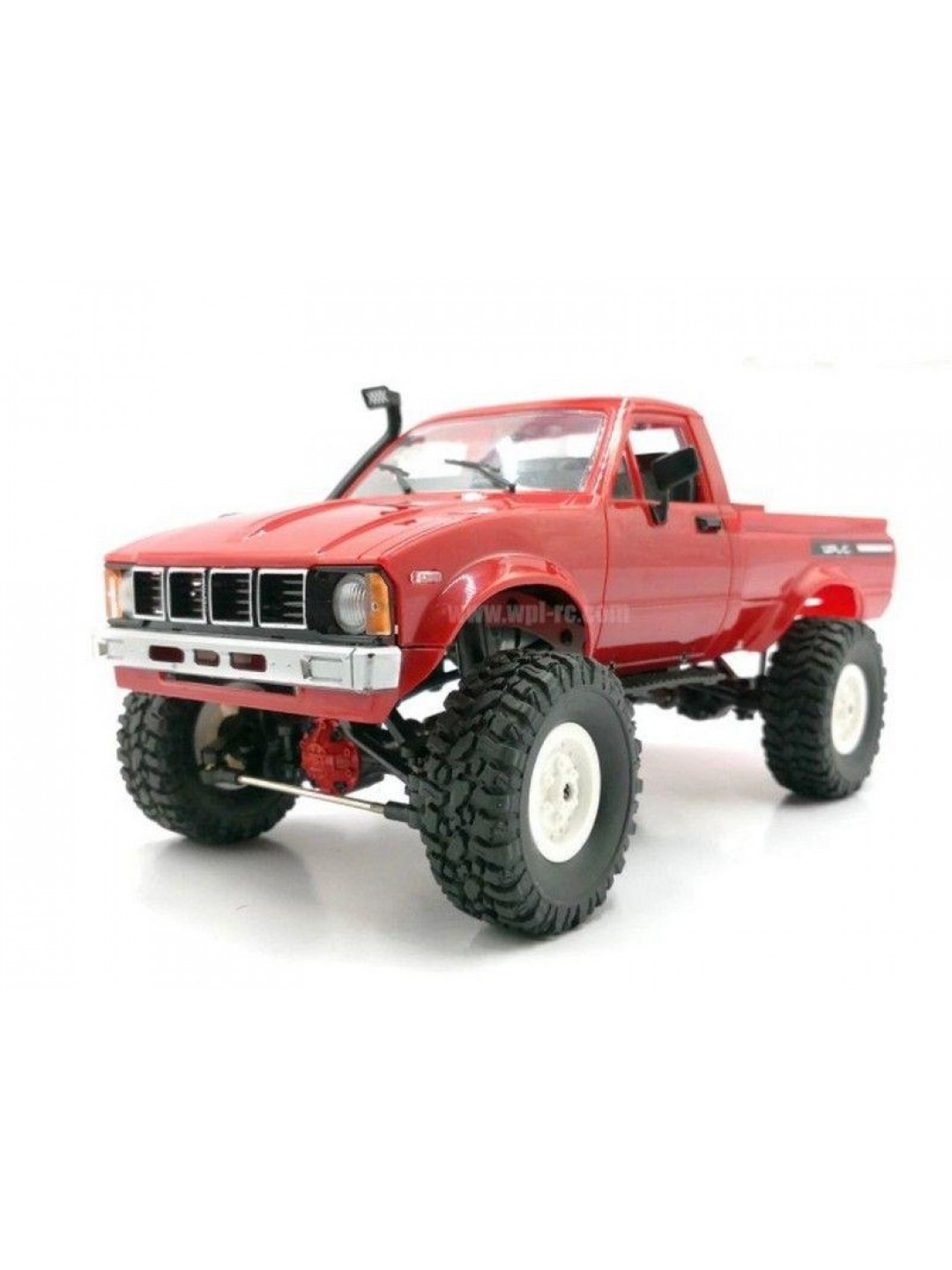 Радиоуправляемая машина WPL пикап Hilux (красная) 4WD 2.4G 1/16 KIT