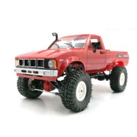 Радиоуправляемая машина WPL пикап Hilux (красная) 4WD 2.4G 1/16 KIT