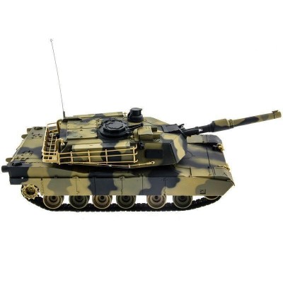 Р/У танк Heng Long 1/24 Battle M1A1 ABRAMS, стреляет шариками, RTR