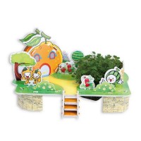 3D пазл из пенокартона ТЫКВЕННЫЙ ДОМИК (21 деталь, 4 листа) 3D пазл из пенокартона ТЫКВЕННЫЙ ДОМИК (21 деталь, 4 листа)