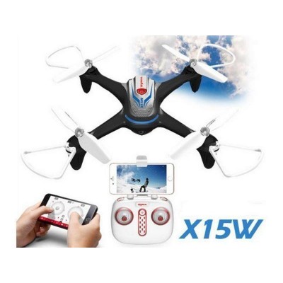 Р/У квадрокоптер Syma X15WPRO с FPV трансляцией Wi-Fi, камера 1Мп (HD), 2.4G RTF