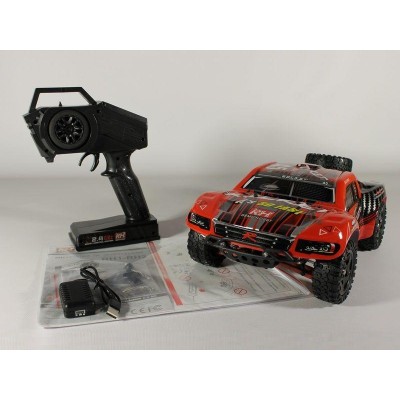 Радиоуправляемый шорт-корс Remo Hobby Rocket Brushless UPGRADE V2.0 (красный) 4WD 2.4G 1/16 RTR