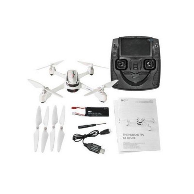 Р/У квадрокоптер Hubsan X4 GPS, HD + FPV, автовозврат, удержание, следуй за мной, 2.4G