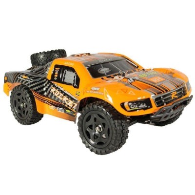 Радиоуправляемый шорт-корс Remo Hobby Rocket Brushless V2.0 (оранжевый) 4WD 2.4G 1/16 RTR