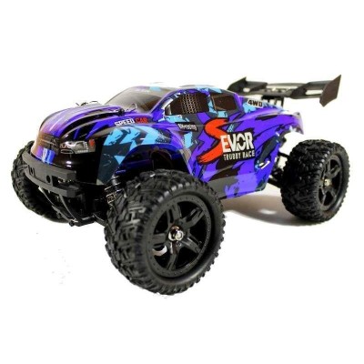 Радиоуправляемая трагги Remo Hobby S EVO-R (синий) 4WD 2.4G 1/16 RTR