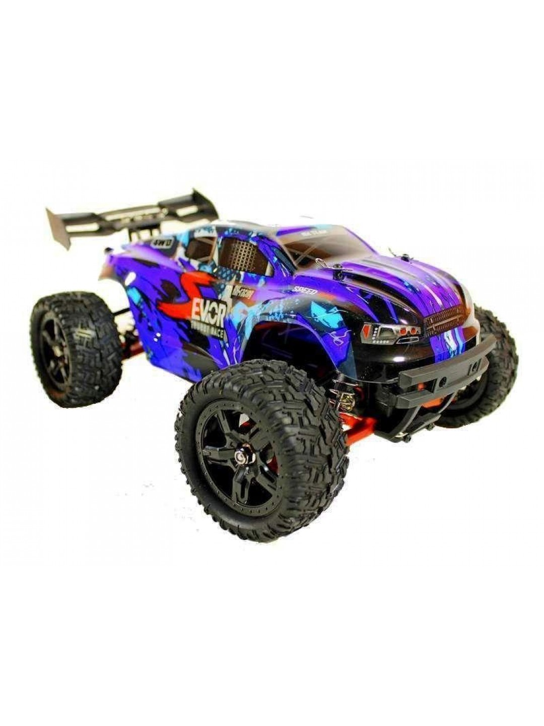 Радиоуправляемая трагги Remo Hobby S EVO-R Brushless UPGRADE (синяя) 4WD 2.4G 1/16 RTR