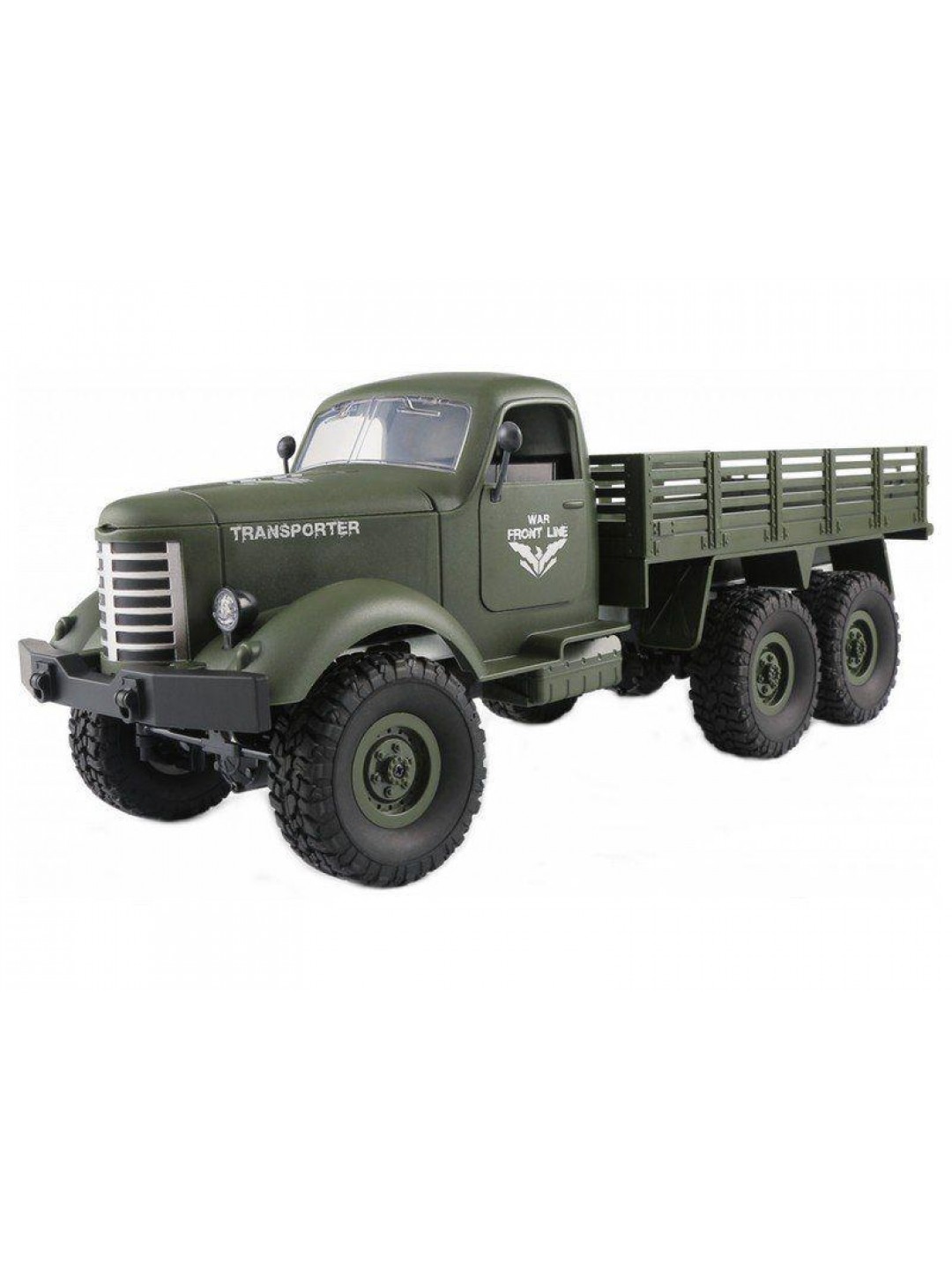 Радиоуправляемая машина JJRC Q60 Transporter (зеленый) 6WD 2.4G 1/16 RTR