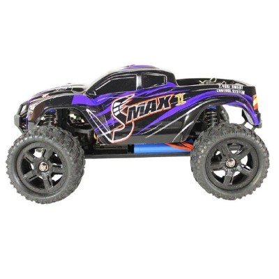 Радиоуправляемый монстр Remo Hobby SMAX V2.0 (синий) 4WD 2.4G 1/16 RTR