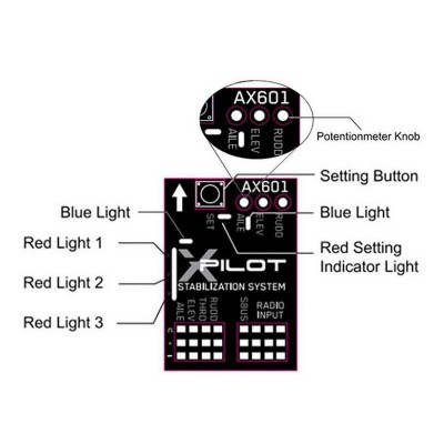 Гироскоп 6-ти осевой Volantex RC Xpilot