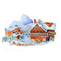 3D пазл из пенокартона ГОРНОЛЫЖНЫЙ КУРОРТ (24 детали) 3D пазл из пенокартона ГОРНОЛЫЖНЫЙ КУРОРТ (24 детали)