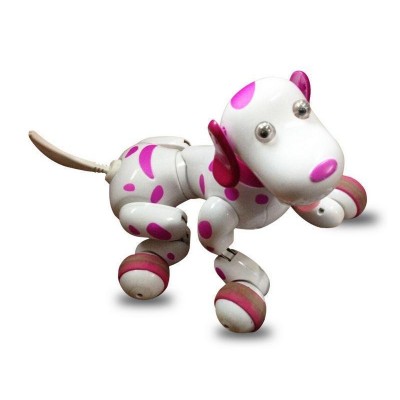 Радиоуправляемая робот-собака HappyCow Smart Dog 2.4G (розовая)