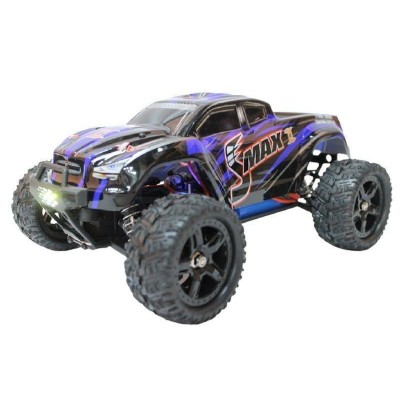 Радиоуправляемый монстр Remo Hobby SMAX Brushless V2.0 (синий) 4WD 2.4G 1/16 RTR