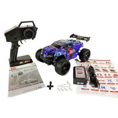 Радиоуправляемая трагги Remo Hobby S EVO-R Brushless (синяя) 4WD 2.4G 1/16 RTR