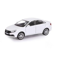 Машина "АВТОПАНОРАМА" LADA VESTA седан, 1/24, белый, свет. звук. эффекты, в/к 24,5*12,5*10,5 см Машина "АВТОПАНОРАМА" LADA VESTA седан, 1/24, белый, свет. звук. эффекты, в/к 24,5*12,5*10,5 см