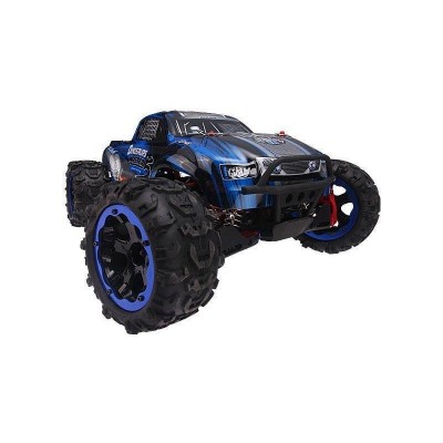 Радиоуправляемый монстр Remo Hobby Dinosaurs Master Brushless UPGRADE (синий) 4WD 2.4G 1/8 RTR