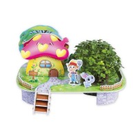 3D пазл из пенокартона ГРИБНОЙ ДОМ (22 детали, 4 листа) 3D пазл из пенокартона ГРИБНОЙ ДОМ (22 детали, 4 листа)