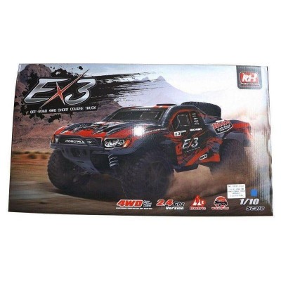 Радиоуправляемый шорт-корс Remo Hobby EX3 (синий) 4WD 2.4G 1/10 RTR