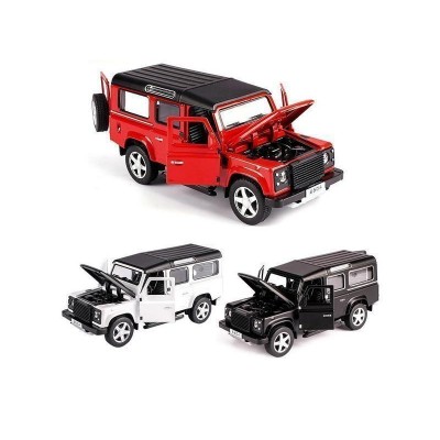 Машина Land Rover Defender 6604 1/32 свет, звук, в асс. инерция (1/12шт.), б/к, 15 см