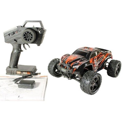 Радиоуправляемый монстр Remo Hobby SMAX Brushless V2.0 (красный) 4WD 2.4G 1/16 RTR