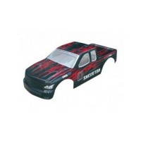 Черно-красный кузов для бензинового монстра Himoto 1/5 Черно-красный кузов для бензинового монстра Himoto 1/5