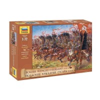 Сборные солдатики ZVEZDA Польские крылатые гусары, 1/72 Сборные солдатики ZVEZDA Польские крылатые гусары, 1/72
