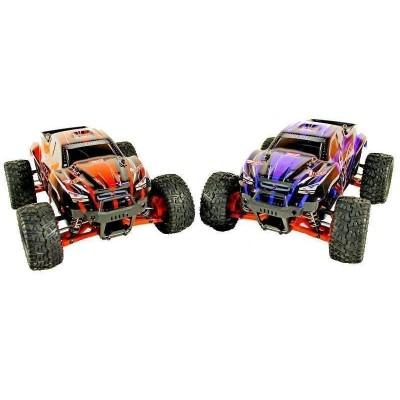 Радиоуправляемый монстр Remo Hobby SMAX Brushless UPGRADE (синий) 4WD 2.4G 1/16 RTR