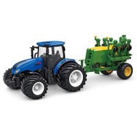 Р/У фермерский трактор Korody с зерновой сеялкой, мет. кузов, широкие колеса 1/24 2.4G 6CH RTR Р/У фермерский трактор Korody с зерновой сеялкой, мет. кузов, широкие колеса 1/24 2.4G 6CH RTR