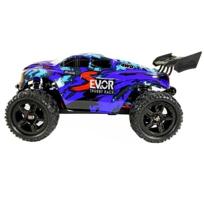 Радиоуправляемая трагги Remo Hobby S EVO-R Brushless (синяя) 4WD 2.4G 1/16 RTR