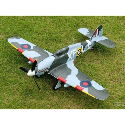 Радиоуправляемый самолет Top RC Hurricane зеленый 750мм 2.4G 4-ch LiPo RTF