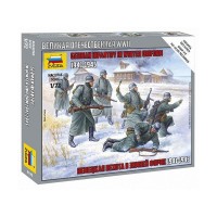 Сборные солдатики ZVEZDA Немецкая пехота 1939-1942гг (зима), 1/72 Сборные солдатики ZVEZDA Немецкая пехота 1939-1942гг (зима), 1/72
