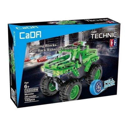 Конструктор CADA Technic монстр-внедорожник совместим с C52005W, инерционный (182 детали)