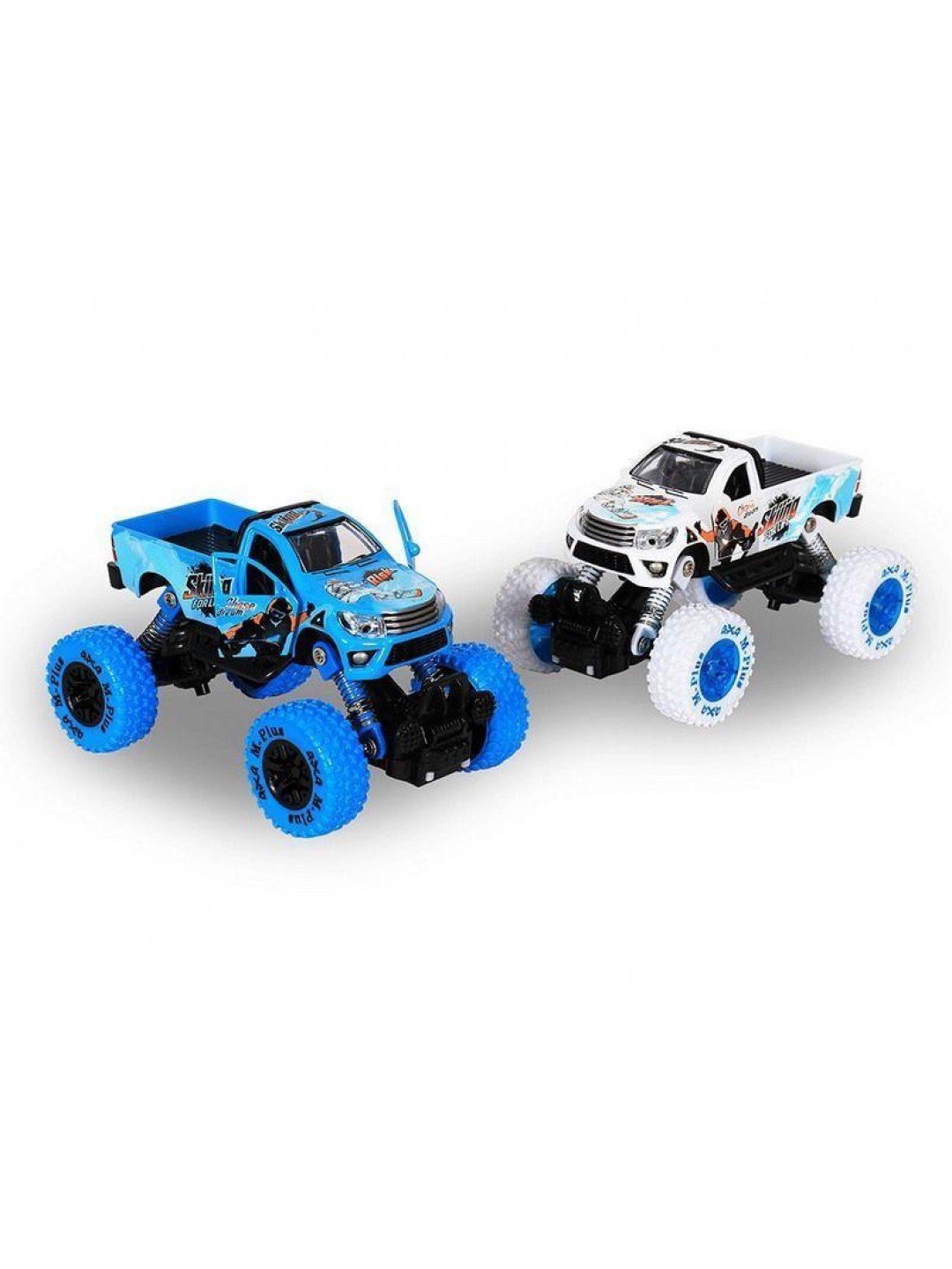 Машина БИГФУТ 4WD Y2133 1/30 аммортизаторы, инерция, открываются двери 15см (1/12шт.) б/к