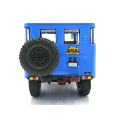 Радиоуправляемая машина WPL японский внедорожник FJ40 (голубая) 4WD 2.4G 1/16 KIT