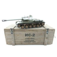 Р/У танк Taigen 1/16 ИС-2 модель 1944, СССР, зеленый, 2.4G, деревянная коробка Р/У танк Taigen 1/16 ИС-2 модель 1944, СССР, зеленый, 2.4G, деревянная коробка