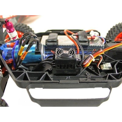 Радиоуправляемый шорт-корс Remo Hobby 9EMU Brushless (синий) 4WD 2.4G 1/8 RTR