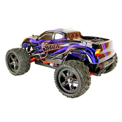 Радиоуправляемый монстр Remo Hobby SMAX Brushless UPGRADE (синий) 4WD 2.4G 1/16 RTR