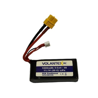 Аккумулятор Li-Po 1000mAh, 11,1V XT60 для катера Volantex RC Vector SR48