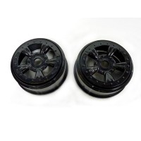 Колесные диски черные для Himoto E8XBL, 2шт. Колесные диски черные для Himoto E8XBL, 2шт.