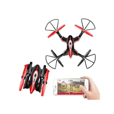 Р/У квадрокоптер Syma X56W Folding Wizard с FPV трансляцией Wi-Fi, барометр, 2.4G RTF