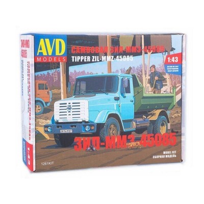 Сборная модель AVD ЗИЛ-ММЗ-45085, 1/43